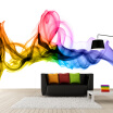 Modern Abstract Art Color Smoke Photo Mural Wallpaper Personality Creative Living Room Study Gallery Home Decor Fresco Wallpaper