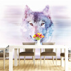 Custom 3D Stereo Large Mural Wolf Totem Animal Wallpapers Bedroom Living Room TV Background Wall Covering Non-woven Wallpaper