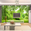 Custom 3D Mural Wallpaper Green Natural Landscape Murals Living Room Bedroom TV Backdrop Wallpaper Home Decor Papel De Parede 3D