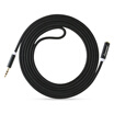 An Pukang AMPCOM 35mm car AUX audio line male to male 15 meters headphone extension cable mobile phone tablet audio conversion line black AMBK35215