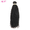 Alot Peruvian Hair High Quality 7a Grade Human Hair Kinky Curly Weave 1 pc No Shedding No Tangle