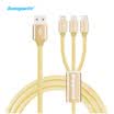 Remy Mai LM-X-01 Extended three-in-one multi-purpose data cable for Android Apple 77P6s6P5s4s white
