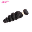 Alot Hair Product Loose Wave unprocessed human hair 1 bundle Natural Weave Remy Hair Weft Malaysian Hair