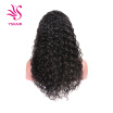 Lace Frontal Human Hair Wigs For Black Women Water Wave 130 Density Lace Frontal Wig Pre Plucked Brazilian Remy Hair