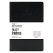 Guangbo A leather surface business notebook office stationery blue GBP20002