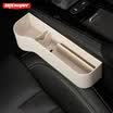 Rapid car seat quilted storage box car gap box car built-in bag storage box creative multi-function car supplies water cup upgrade models brown master driving