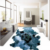 Free Shipping mountain streams water brick floor wallpaper shopping mall hall waterproof self-adhesive floor mural 250cmx200cm