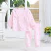 Jingdong joy joint name Bell kiss baby clothes newborn clothes underwear set summer thin section monk clothing tie set pink 66 yard dog year commemorative