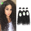 Cheap 7A Indian Virgin Hair Water Wave 3Bundles On Sale Indian Curly Virgin Hair 100Human Hair Weave Aliexpress Hair Extensions