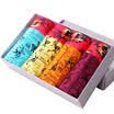 Nanjiren 4 Comfortable Boxer Mens Underwear Breathable Mid Waist Boxer