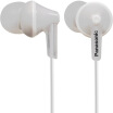 Panasonic Panasonic RP-HJE125GK-W fun in-ear headphones white wear comfortable isolated noise sound quality clear