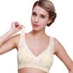 Pregnant time breastfeeding bra bedroom sleep braised breast feeding breast underwear Y1908 yellow XXL
