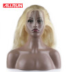 ALLRUN Brazilian body wave Hair 360 Lace Frontal 613 Blonde color Remy Hair Full Frontal Closure New Style Natural Hairline