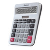 Coix Metal Panel Desktop Calculator Silver Grey KA-8128
