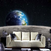 Modern Photo Wallpaper Star Earth Universe Moon 3D Large Mural Living Room Restaurant TV Sofa Backdrop Wall Murals Wallpaper