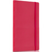 Deli deli 25K96 basic bandage leather office soft copy book notebook red 3347
