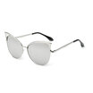 2018 new arrival metal sun glasses Fashion Brand Design Cat Eye Sunglasses Women Luxury Cat Eye Sun Glasses
