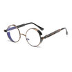Round Metal Steampunk Sunglasses Men Women Fashion Glasses Brand Designer Unisex Retro Vintage Round Sunglasses UV400
