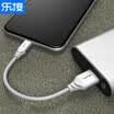 LEGO LEJIE apple data cable mobile power supply short-term 025 meters aurora silver for iphone6s78 PlusiPad25s LUIC-2025F