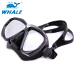 Whale Brand Mirrored Lens Scuba Diving Mask Goggles Toughened Tempered with Mirror Glass Professional diving glass