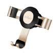 Antula A089 car phone holder air outlet metal gravity bracket for 45-6 inch mobile phone car accessories bracket universal rose gold