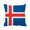 Iceland National Flag Europe Country Square Throw Pillow Insert Cushion Cover Home Sofa Decor Gift