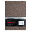 Coix Comix 122 18K notebook soft wood grain leather office notebook Notepad C5831 dark brown