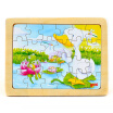 goki Wooden Jigsaw Puzzle with Storage tray 244896pcs&4655pcs of 4 layers for kids