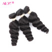 Alot Hair Product Loose Wave Malaysian Hair 7A Virgin Hair 3 Bundles Lot 100 Malaysian