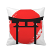 Shinto Shrine Japan Torii Square Throw Pillow Insert Cushion Cover Home Sofa Decor Gift