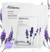 Ecocharms 8 Sheets Hydrating Acne Face MaskWarm Face Spa - 100 Hyaluronic AcidSuper Hydrating&Pure Lavender OilAnti-acne Org