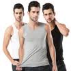 Antarctic Nanjiren NSJA0660 cotton men&39s vest thread sports vest base shirt black&white gray 3 pieces installed XXL