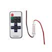 Controlador de tira llevada DC12-24V 11key RF controlador inalámbrico cable conector para 5050 3528 solo Color LED cinta