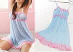 Women Nice Lace sexy lingerie Sleepwear Robes Nightwear Nightdress G-String