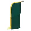 KOKUYO Japan imported NEO CRITZ portable pencil case pencil bag stationery bag storage bag dark green yellow F-VBF130-3