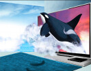 Custom photo wallpaper Orca 3D seascape cartoon children room living room bedroom sofa TV background wall mural wallpaper