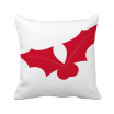 Christmas Leaf Red Festival Square Throw Pillow Insert Cushion Cover Home Sofa Decor Gift