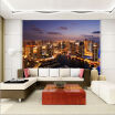 Custom photo wallpaper Large living room sofa TV wall mural wallpaper 3D City nightscape wallpaper mural