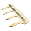 Wick Wico WK82240 Brush 4 Inch Multifunction Brush Paint Brush Wood Handle Brush Sweeper Brush Brush Brush Food Brush Grill Accessories 4 Pack