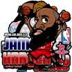 LMA Loma Car Sticker Basketball Baby Ball Car Sticker Paul Pierce Cartoon Sticker 3D Funny Car Sticker