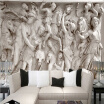 European Roman Figue Statue Wall Mural Ancient Art Photo Wallpaper Custom 3D Stereoscopic Wall Paper Living Room Sofa Backdrop