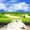 Custom photo wallpaper blue sky mural wallpaper 3D living room sofa TV background wall wallpaper