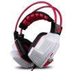 Owen OVANN X60 shock 71-channel game video headset computer headset headset USB professional game competitive headset white red