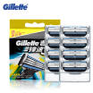 Genuine Gillette Mach 3 Safety Razors for Men Brands Double Edges Beard Shavers Shaving Set Matching blades