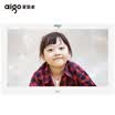 Patriot aigo Digital Photo Frame DPF83 Widescreen 8-inch HD Photo Album Smart Home Support Video Music SD CardU Disk Pearl White