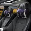 OULEJIA car headrest OLJ-TZ001 memory cotton driving pillow car neck pillow pillow apricot