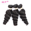 Alot Indian Hair Loose Wave Unprocesse Loose Wave 100 Human Hair 3 bundles 8 to 28 inch Virgin Hair