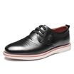Aokang men&39s Korean fashion shoes daily casual low shoes 183331047 black 41 yards