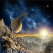 Custom 3d mural Large mural Nebula universe KTV themed room background wall bedroom living room wallpaper