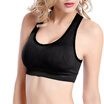 Women Fitness Bra Padded Compression Sport Bra Top Sportswear Elastic Crop Top